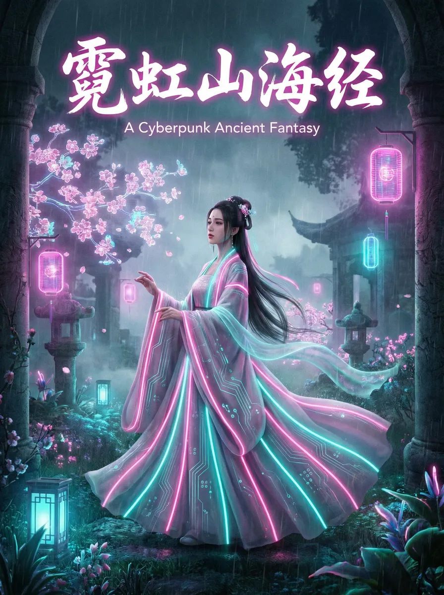 会长是女仆大人免费观看 古风奇缘短剧 - 霓虹山海经海报